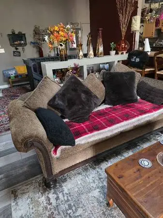Sofa and chair & Ottoman