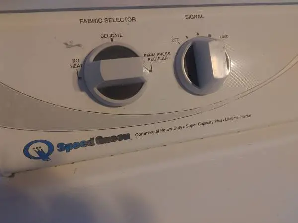 Non-working(no heat) Speed Queen dryer