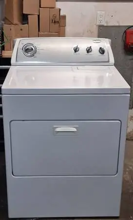 Whirlpool electric dryer for sale.