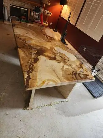 GRANITE DINING TABLE CUSTOM or SLAB VALUE
