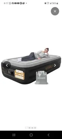 Twin air mattress