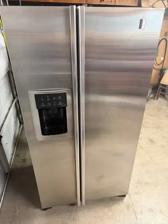 GE profile stainless steel refrigerator