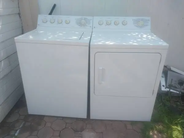 Washer and dryer