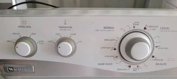 Maytag washer and dryer top loader
