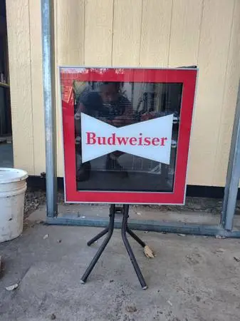 Mini refrigerator.