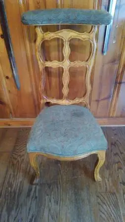 CHAIR 1920s-40s Ornate Butlers chair