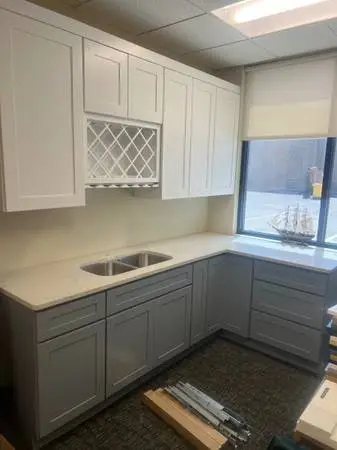 Kitchen cabinets and countertops