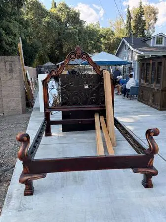Wooden Queen Bed
