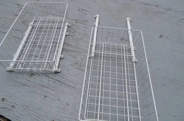 -2- SLIDEOUT BASKETS - FOR KITCHEN OR BATH - BRAND NEW
