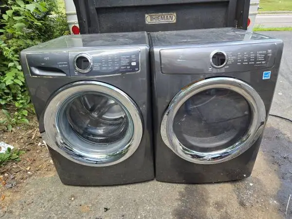 Electrolux front load washer and dryer