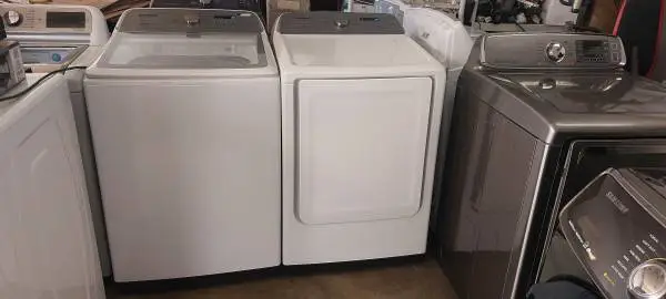 Samsung Top Load Washer And Gas Dryer