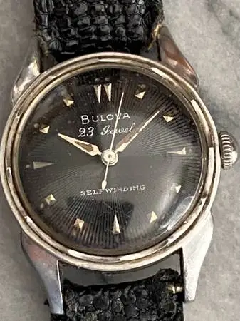 Vintage Bulova Mens Watch 23 Jewel #6216166 50’ Era