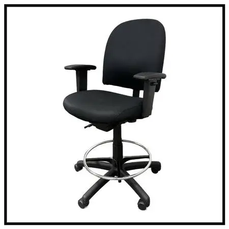 Ergonomic Seating & Products Model 4813 Drafting Chair, Foundation Ebo