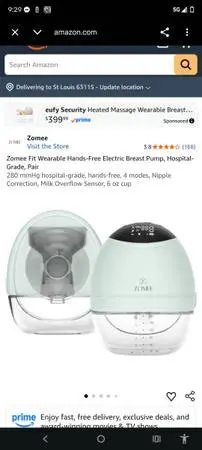 Breast pump two of them
