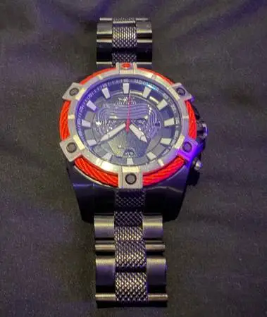 Invicta Watch Star Wars Kylo Ren Limited Edition Black Metal Watch NEW