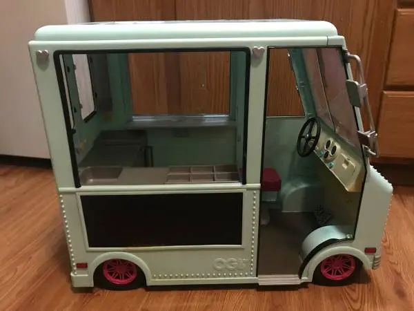Our Generation Ice Cream Truck, no accessories truck only