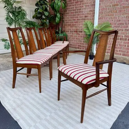 Vintage MCM Dining Chairs | set of 6