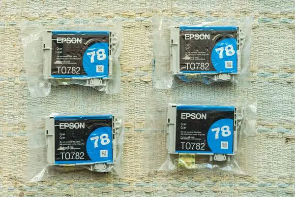4 Genuine Epson Ink for RX-580