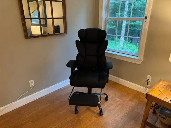 Big & Tall Executive Office Chair | 400 LBS | Footrest | Recline | NEW