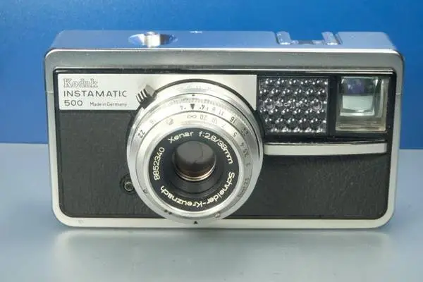 Kodak Instamatic 500 in Case 126 Cartridge Camera #EK736574