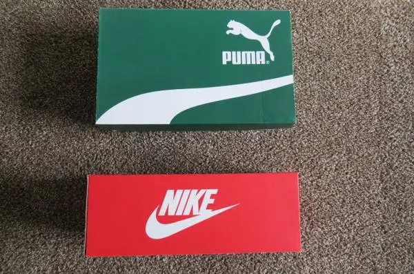 SIZE 12 NIKE SLIDES and PUMA SNEAKERS