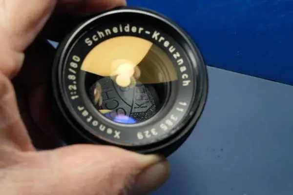 Schneider-Kreuznach No.11 385 329 Xenotar f2.8-f22 80mm 48mm Lens