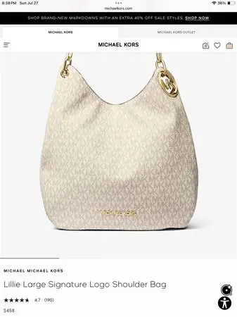 New Michael Kors Bag