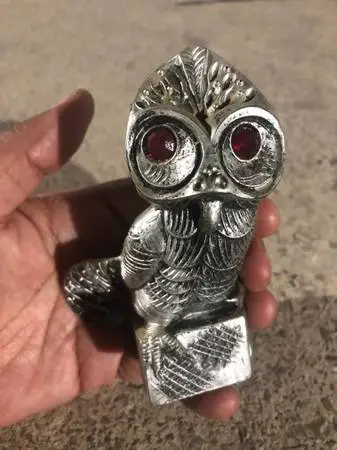 Vintage 4” Mid Century Owl