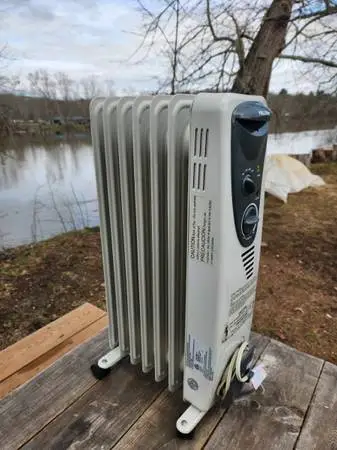 Electric oil heater