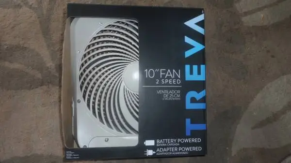 10inch 2speed Portable fan IN BOX