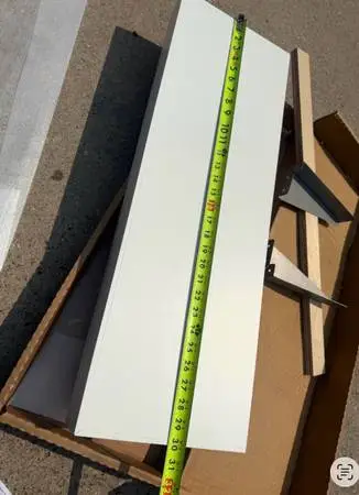 White Floating shelf NEW