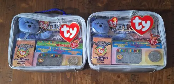 1999 TY PLATINUM MEMBERSHIP KIT