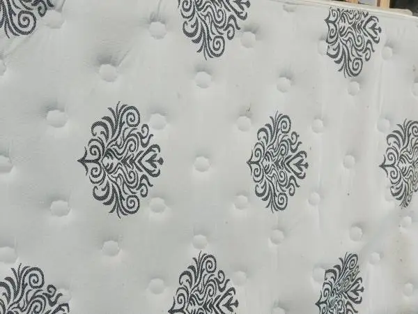 Box & mattress with headboard & footboard