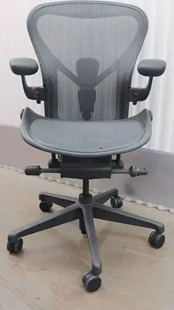 Herman Miller Aeron Remastered Office Chair Size B Read The Description