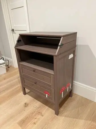 Ikea dresser changing table