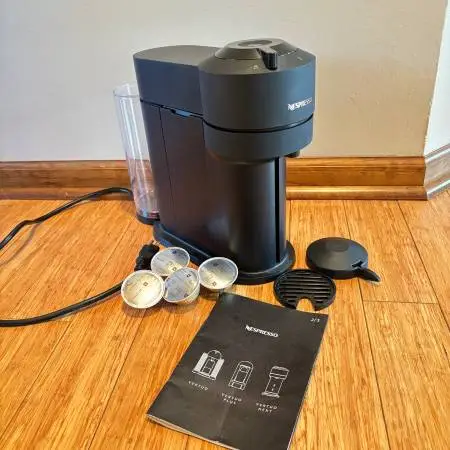 DeLonghi Nespresso Vertuo Next Coffee Maker #ENV120BMAE in Black Matte