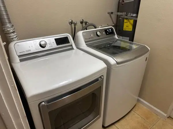 Washer and dryer