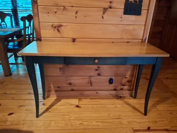 Set of 3 tables - coffee, side, console/entryway