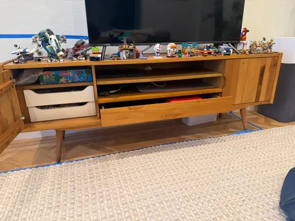 MCM media console - scandinavian designs