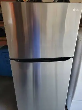 LG 18 Cubic Ft. Stainless Steel Top Freezer Refrigerator