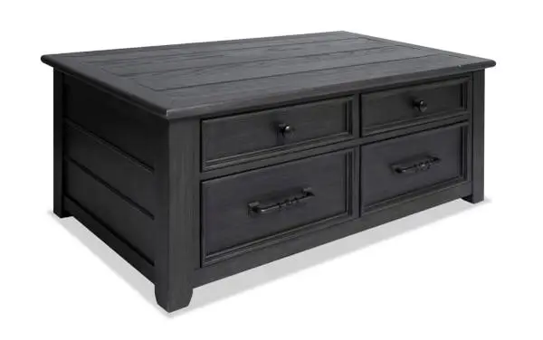 Laurel Charcoal Lift-Top Storage Coffee Table