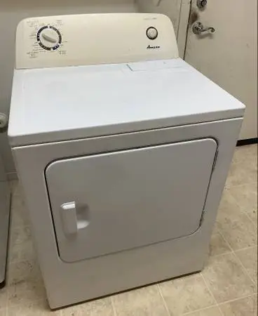 AMANA ELECTRIC CLOTHES DRYER $60