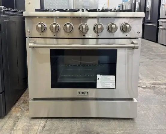 BRAND NEW Thor 36 GAS Ranges, Stainless Steel