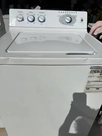 Ge washer super capacity very nice loaded