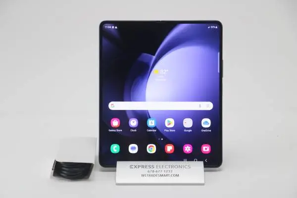FACTORY UNLOCKED Samsung Galaxy Z Fold5 1TB Blue *EXCELLENT w/Cable