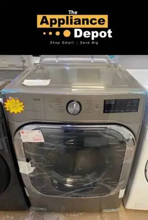 New LG Electric Dryer