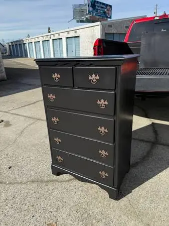 Nice big all wood dresser