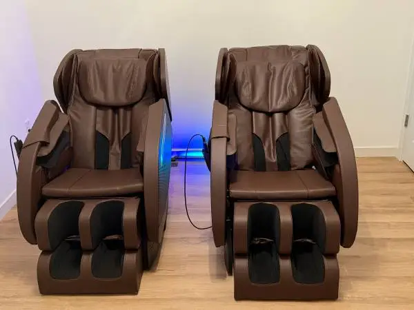 2 massage chairs from wayfair