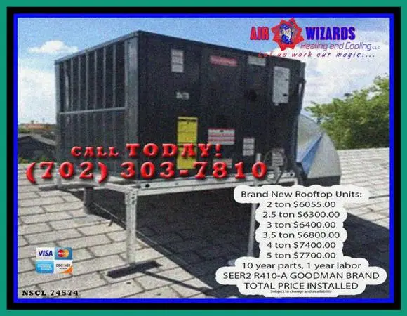 Are you interested in 4 ton Air Conditioning Brand New package unit A