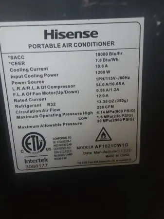 PORTABLE AIR CONDITIONER